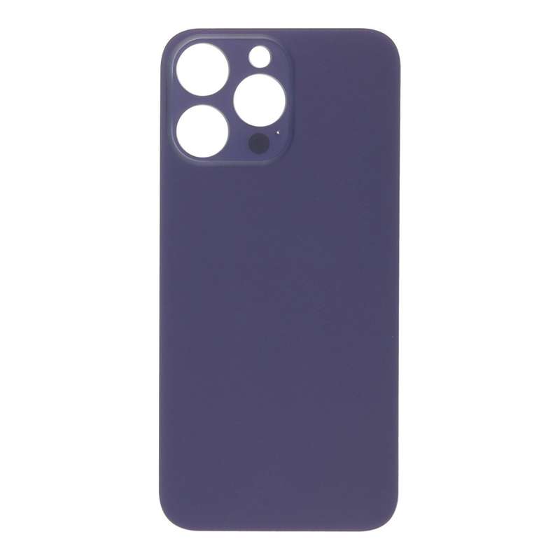Battery Door with Adhesive for iPhone 14 Pro Max Large Hole Purple HQ