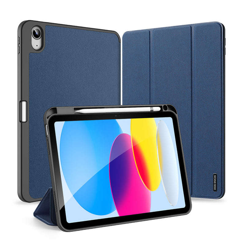 DUX DUCIS DOMO Series Luxury Smart Wake Sleep Trifold-Stand Protective Case for iPad 2022(iPad 10...