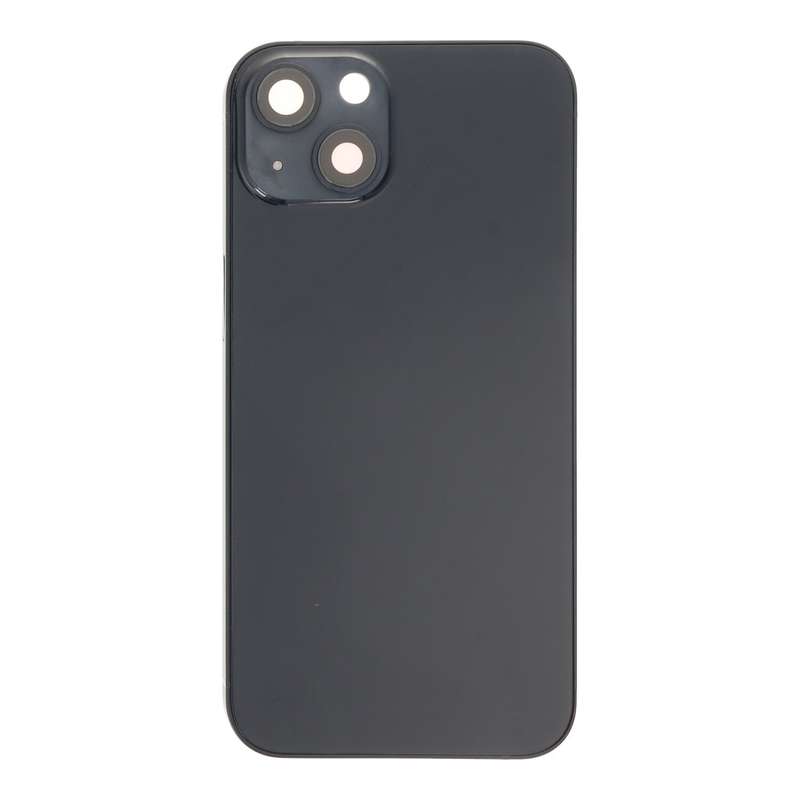 Middle Frame + Battery Door + Back Camera Lens and Bezel + Side Buttons + SIM Card Tray with Magn...