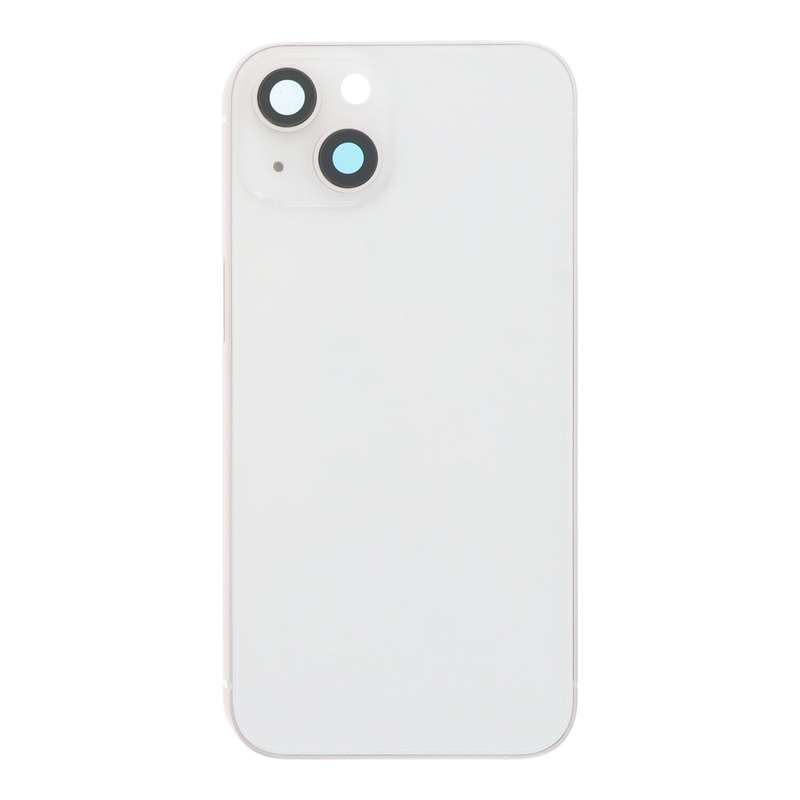 Middle Frame + Battery Door + Back Camera Lens and Bezel + Side Buttons + SIM Card Tray with Magn...