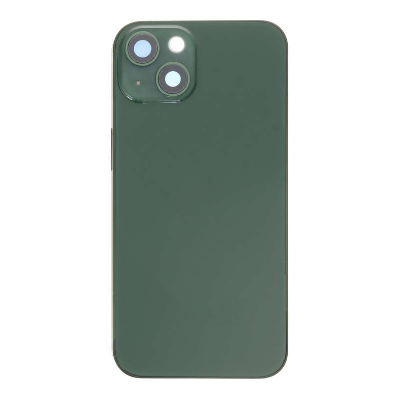 Middle Frame + Battery Door + Back Camera Lens and Bezel + Side Buttons + SIM Card Tray with Magn...