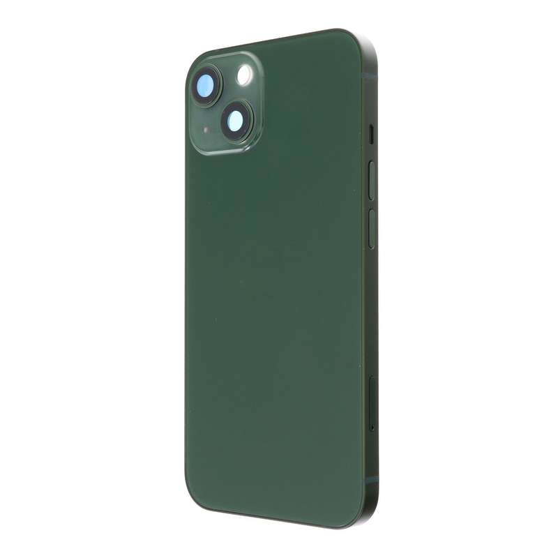 Middle Frame + Battery Door + Back Camera Lens and Bezel + Side Buttons + SIM Card Tray with Magn...