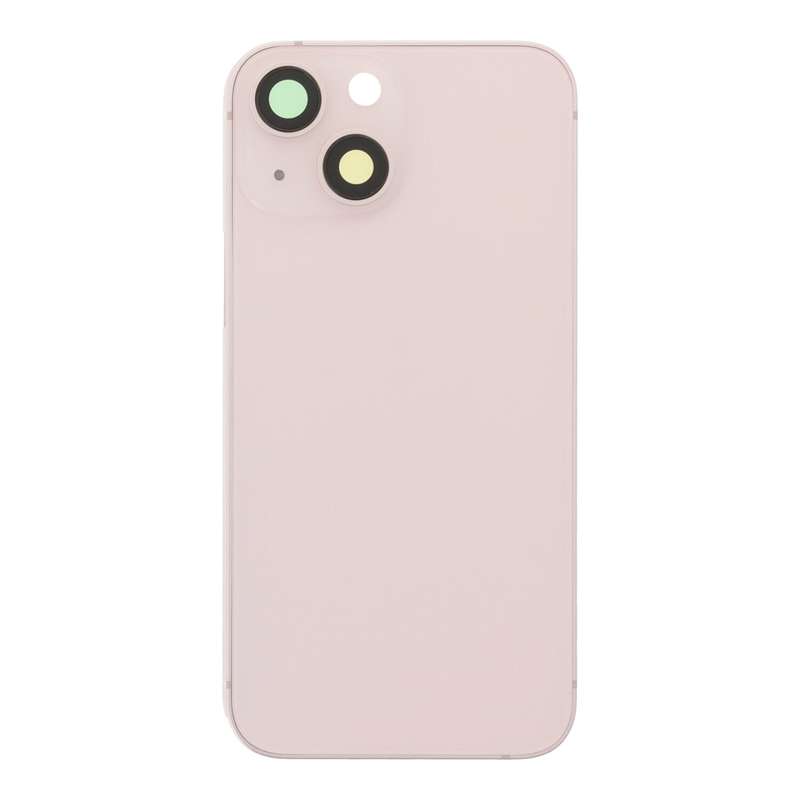 Middle Frame + Battery Door + Back Camera Lens and Bezel + Side Buttons + SIM Card Tray with Magn...