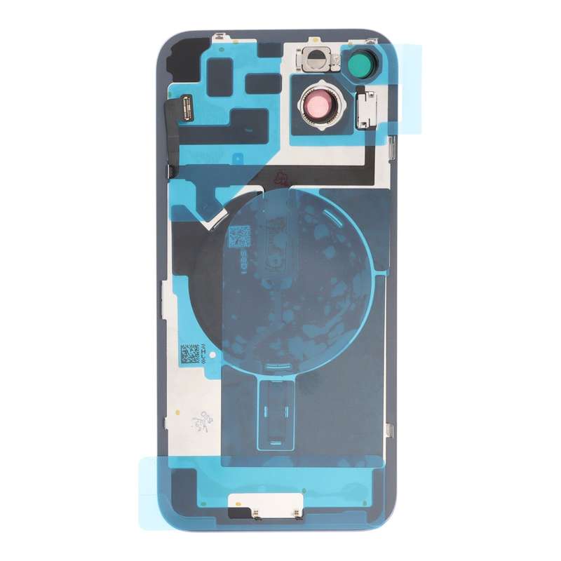 Battery Door + Back Camera Lens and Bezel with Bracket + Wireless Charger Chip + Magnetism Ring +...