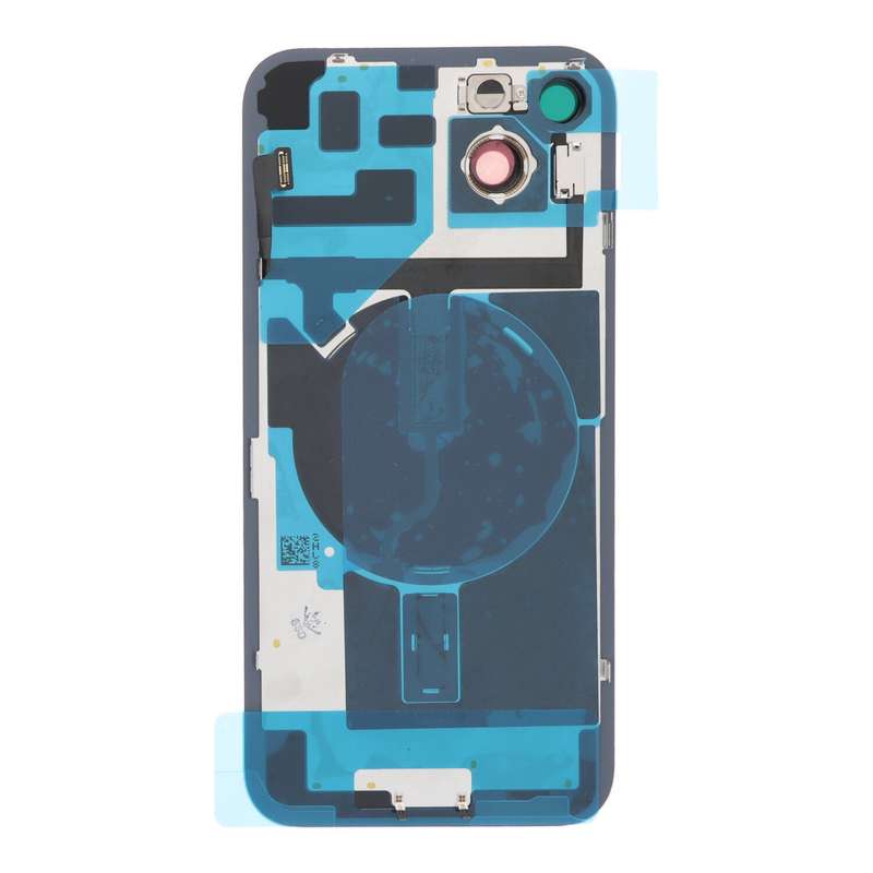 Battery Door + Back Camera Lens and Bezel with Bracket + Wireless Charger Chip + Magnetism Ring +...