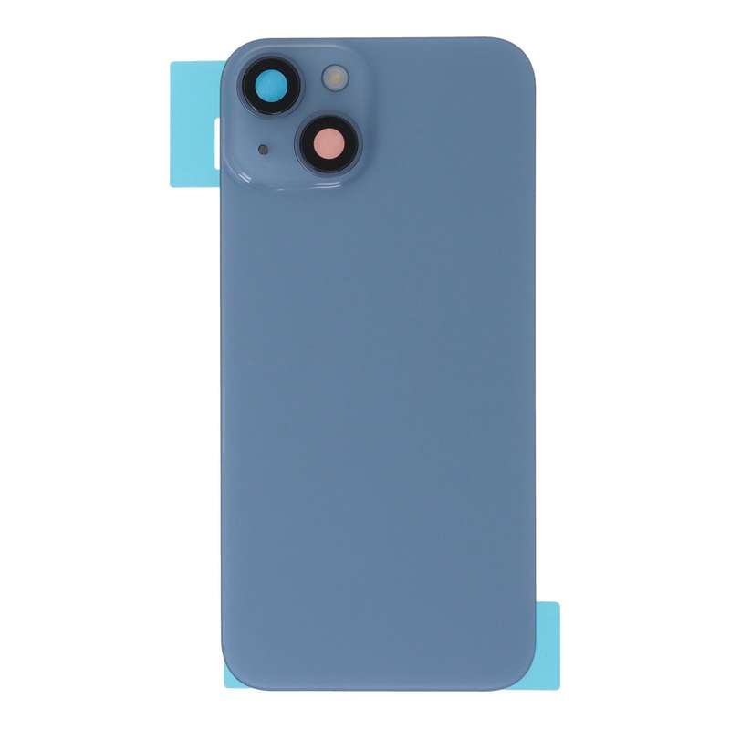 Battery Door + Back Camera Lens and Bezel with Magnetism Ring+Metal Plate+Wireless Charger Chip+F...