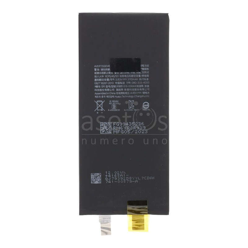 616-00640 3110mAh Battery Cell + Battery Adhesive for iPhone 11 OEM