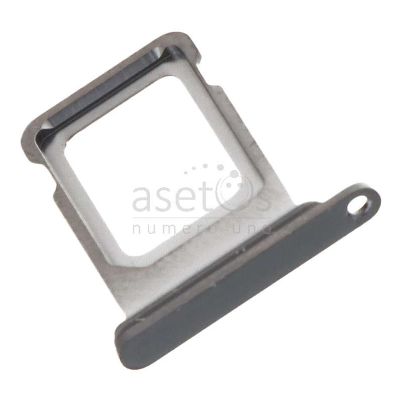 SIM Card Tray for iPhone 15 Pro/15 Pro Max Single Card Version Black Titanium Ori