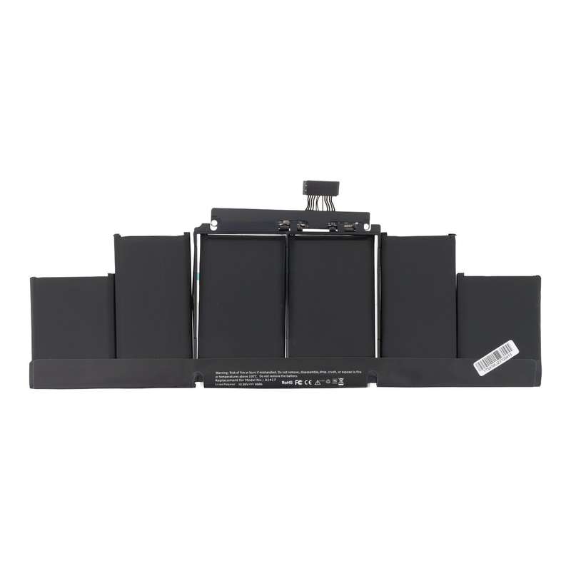 A1417 Battery + Battery Adhesive for MacBook Retina Pro 15.4" A1398 2012-2013 OEM without Logo
