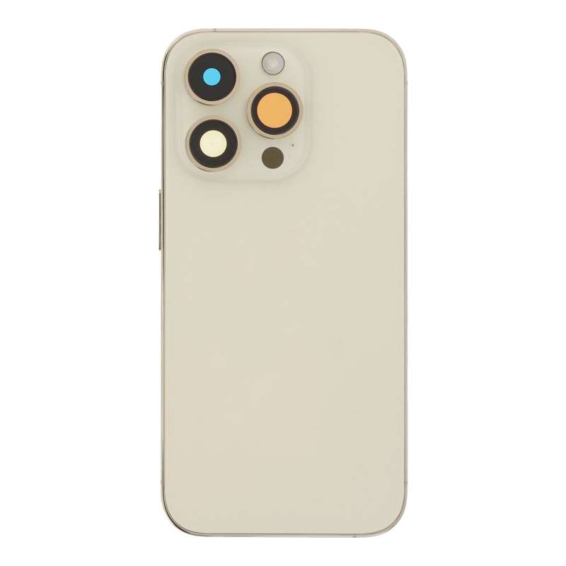 Battery Door Assembly for iPhone 14 Pro A2890/A2889/A2892/A2891 European Version Gold OEM