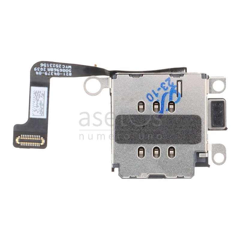 SIM Card Reader Flex Cable for iPhone 15 Plus Dual Card Version Ori R