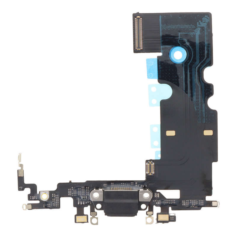 Charging Port Flex Cable for iPhone SE 2022 Black HQ