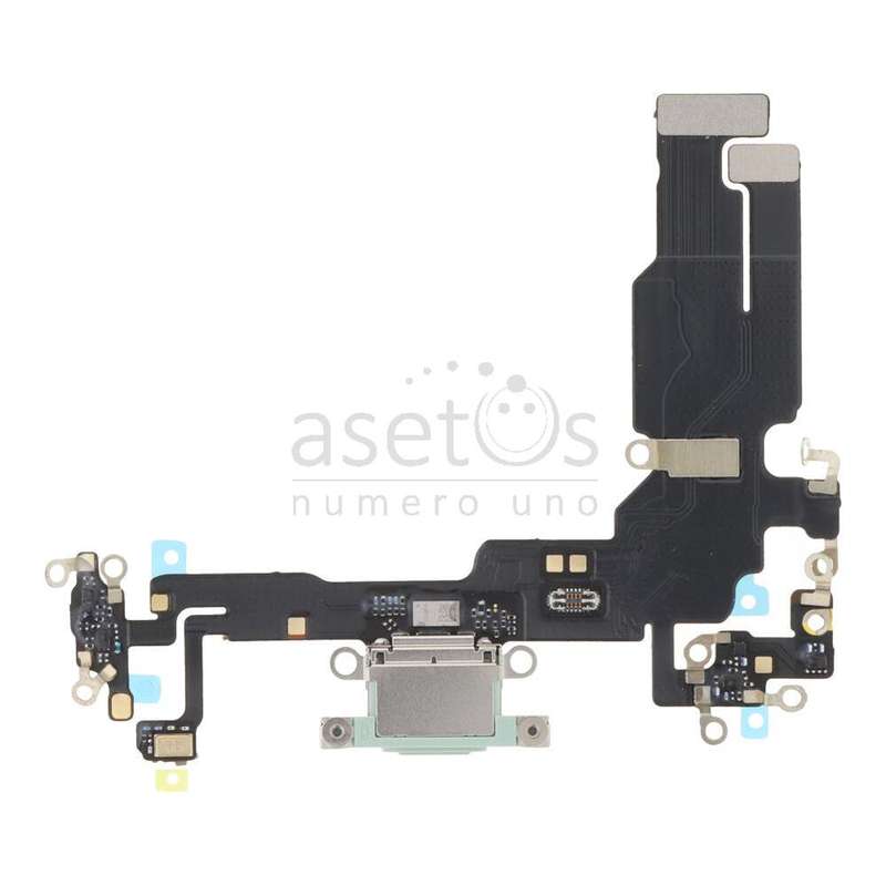 Charging Port Flex Cable for iPhone 15 Green OEM