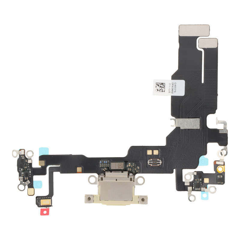 Charging Port Flex Cable for iPhone 15 Yellow OEM