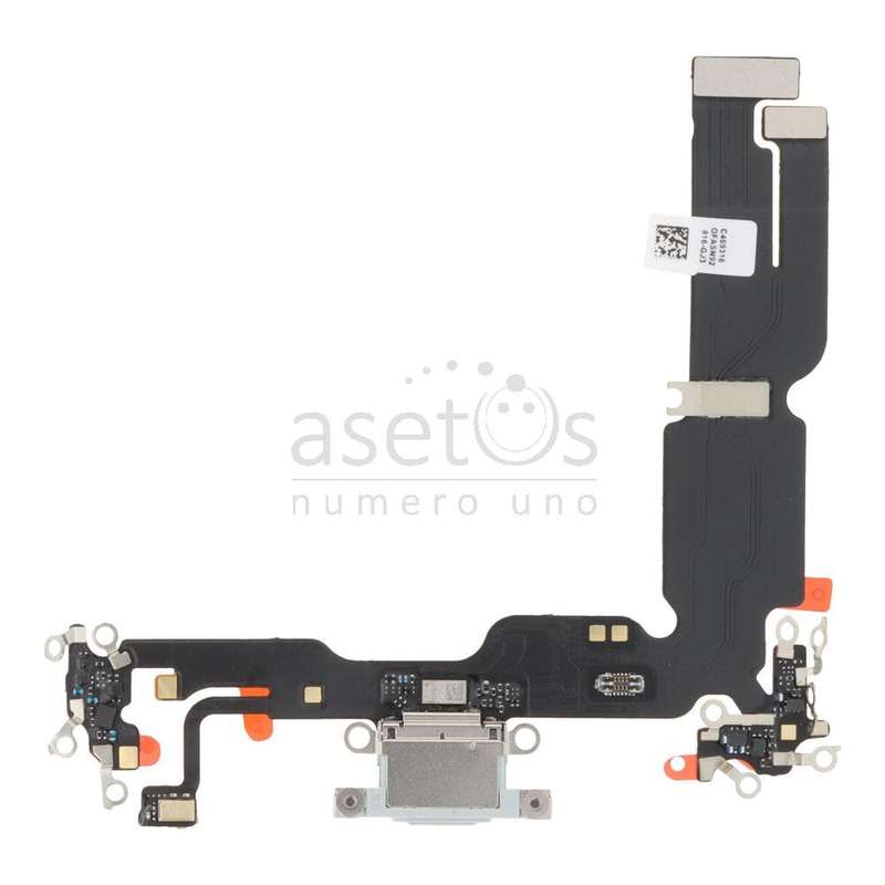Charging Port Flex Cable for iPhone 15 Plus Blue OEM