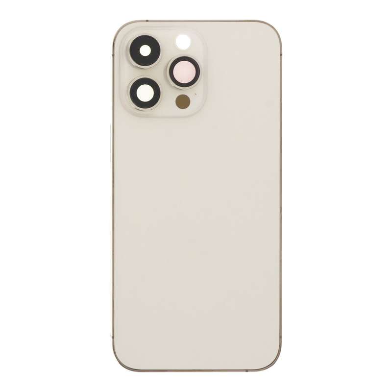 Middle Frame + Battery Door + Back Camera Lens and Bezel + Side Buttons + SIM Card Tray with Magn...