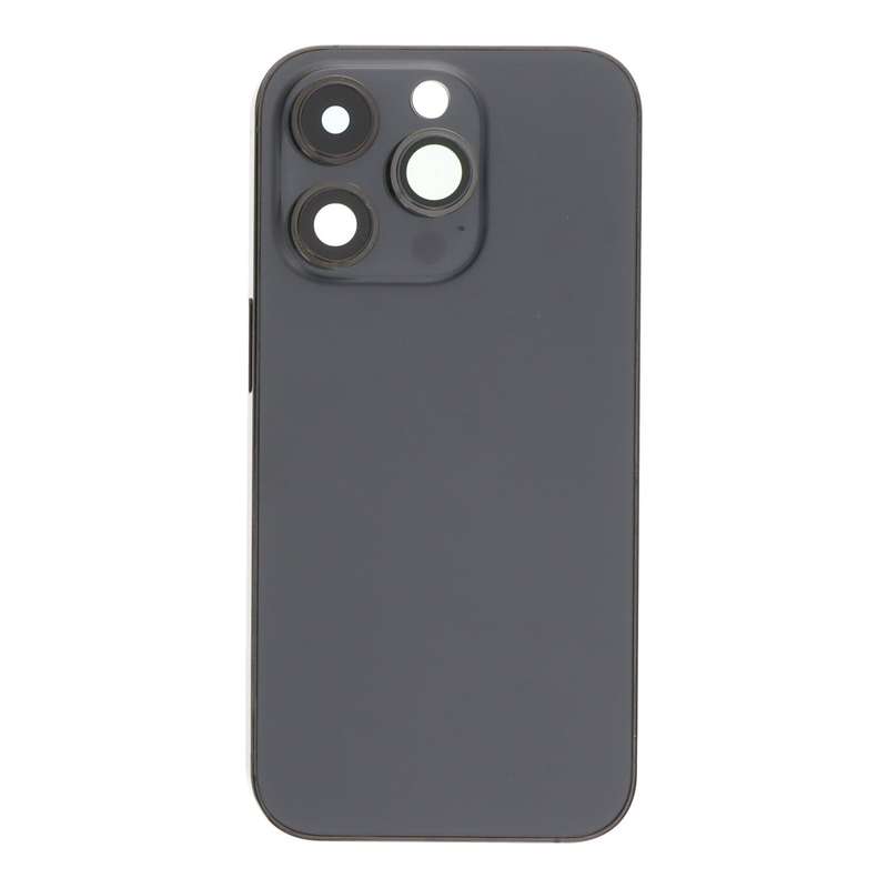 Middle Frame + Battery Door + Back Camera Lens and Bezel + Side Buttons + SIM Card Tray with Magn...