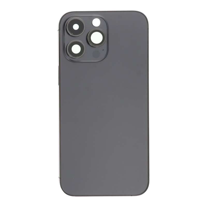 Middle Frame + Battery Door + Back Camera Lens and Bezel + Side Buttons + SIM Card Tray with Magn...