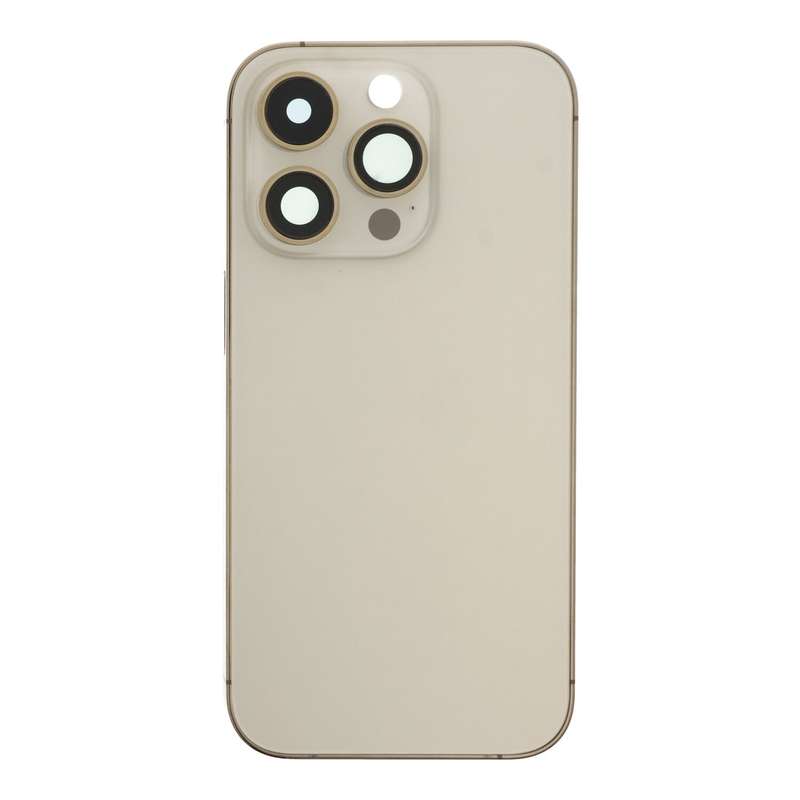 Middle Frame + Battery Door + Back Camera Lens and Bezel + Side Buttons + SIM Card Tray with Magn...