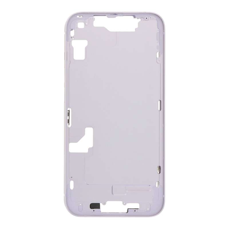 Middle Frame with Side Key+Side Rails+Card Tray+Speaker Anti-Dust Mesh for iPhone 14 European Ver...
