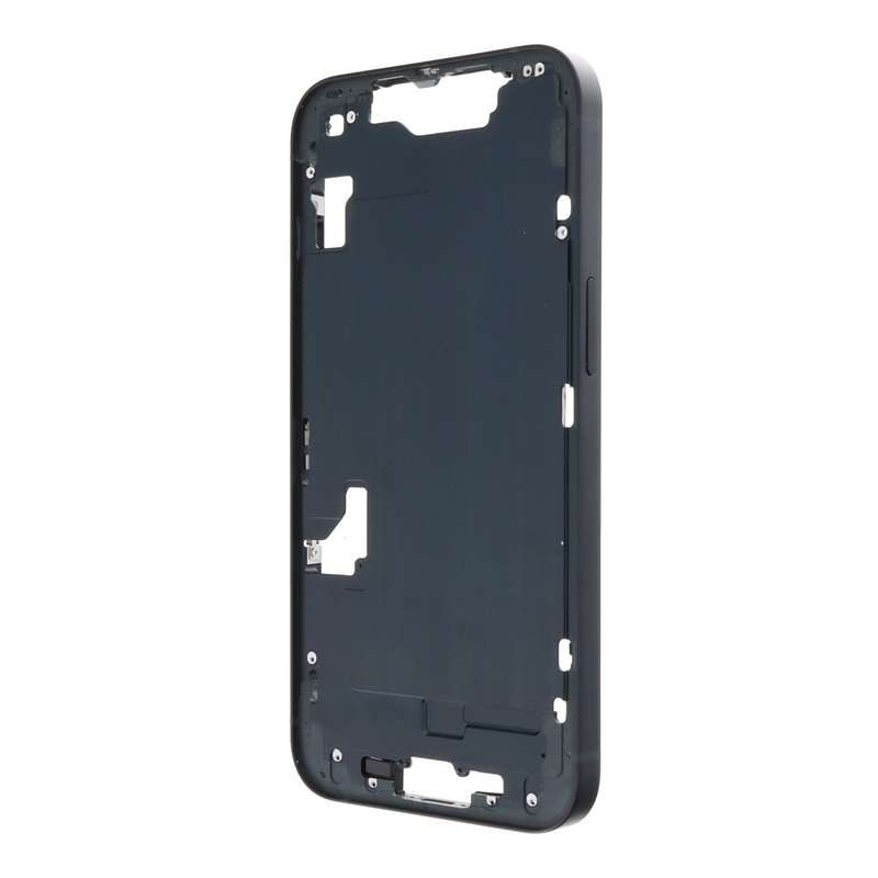 Middle Frame with Side Key+Side Rails+Card Tray+Speaker Anti-Dust Mesh for iPhone 14 European Ver...