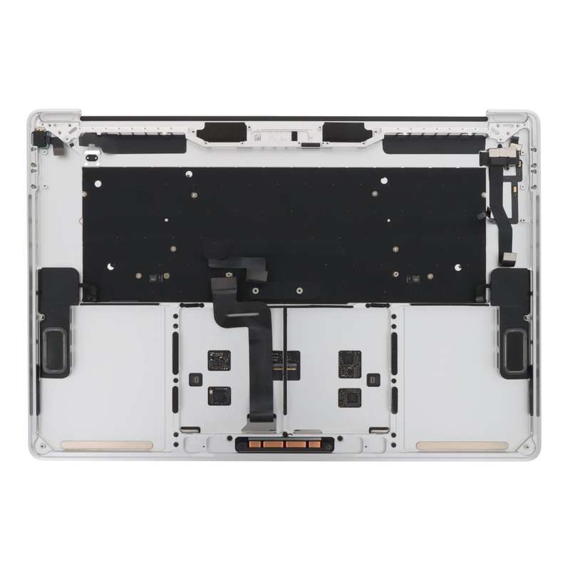 Keyboard With C Shell and Touch Board for MacBook Pro 15.4" A1707 UK Version 2016-2017 Silver Ori...