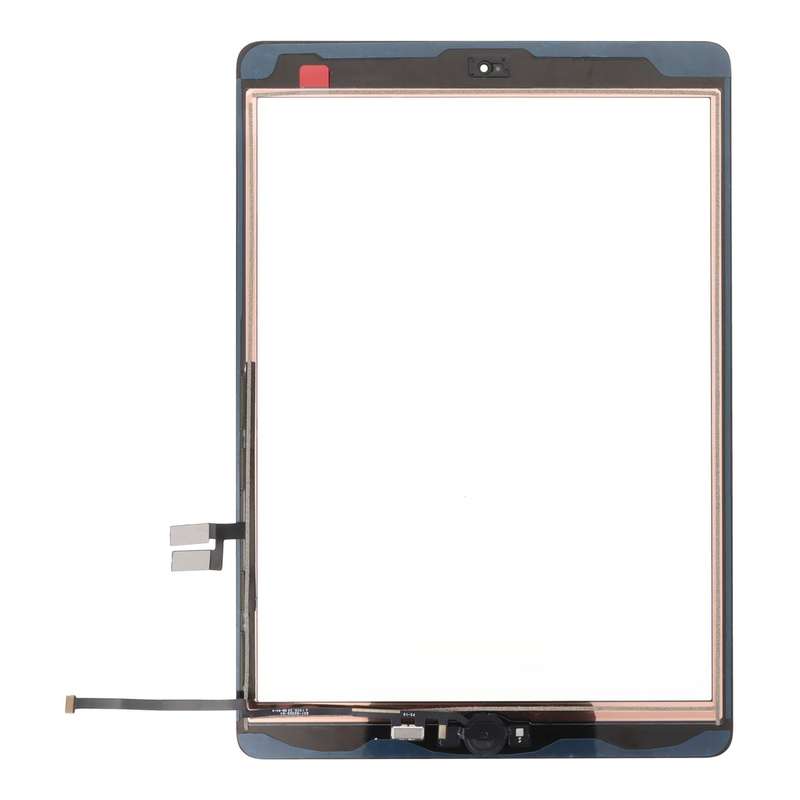 Touch Screen + Touch Screen Adhesive with Home Button Flex Cable+Dustproof Cotton for iPad 10.2 2...