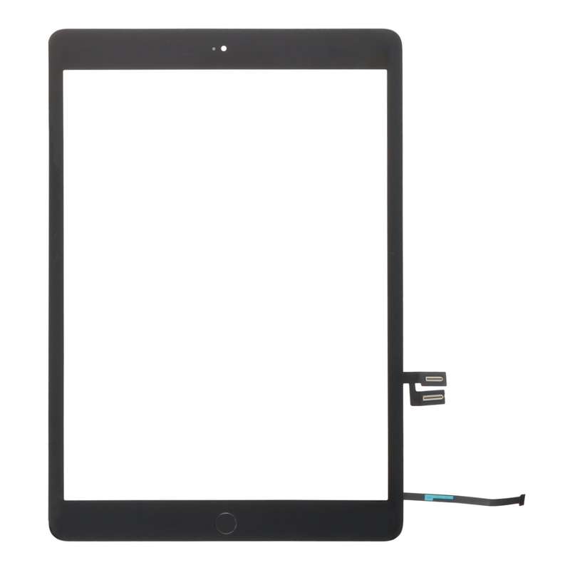 Touch Screen + Touch Screen Adhesive with Home Button Flex Cable+Dustproof Cotton for iPad 10.2 2...