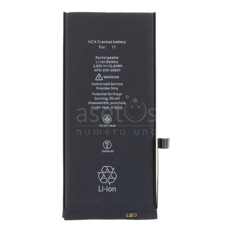 616-00640 3110mAh Battery + Battery Adhesive for iPhone 11 No Pop-Ups Decode Version OEM without ...