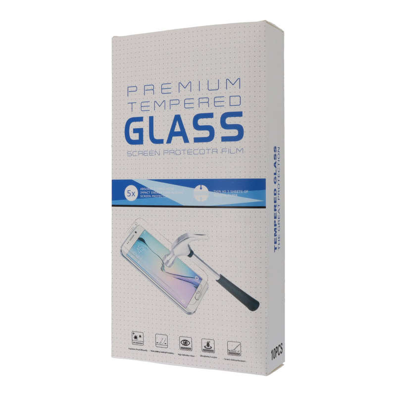10Pcs 9D Full Screen Tempered Glass Screen Protector for iPhone 14 Pro Black