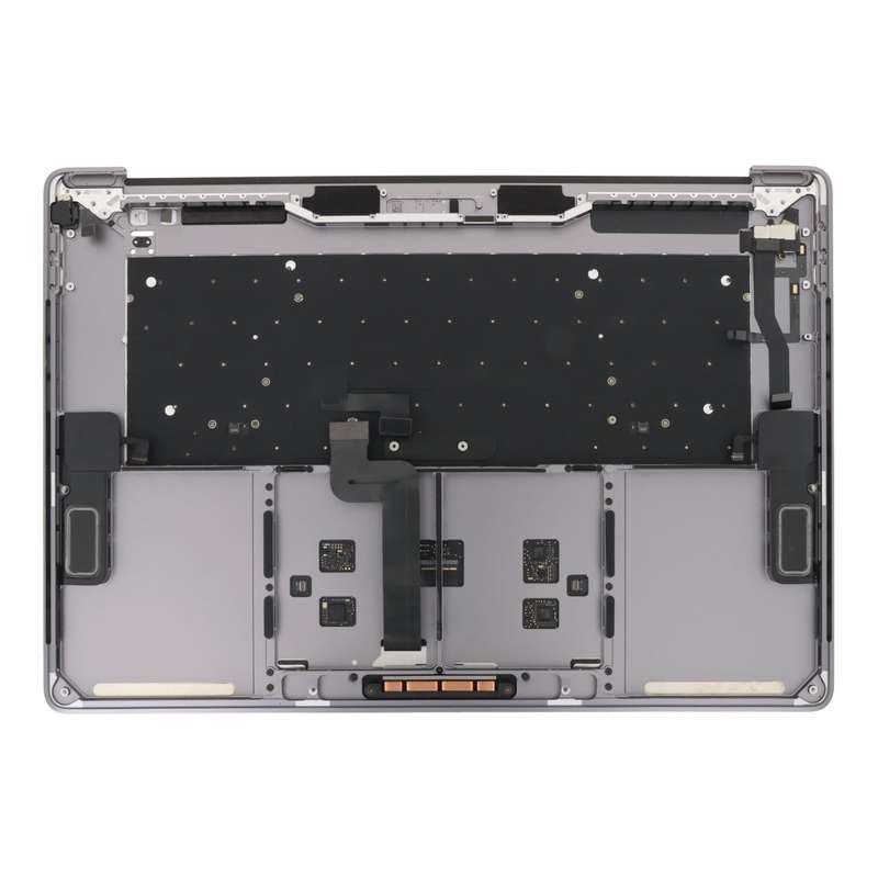 Keyboard With C Shell and Touch Board for MacBook Pro 15.4" A1707 UK Version 2016-2017 Gray Ori 9...