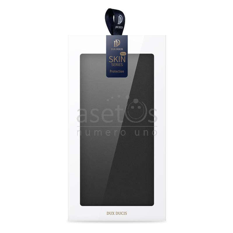 DUX DUCIS Skin Pro Series Magnetic Horizontal Flip Leather TPU + PU Case for iPhone 16 Plus Black