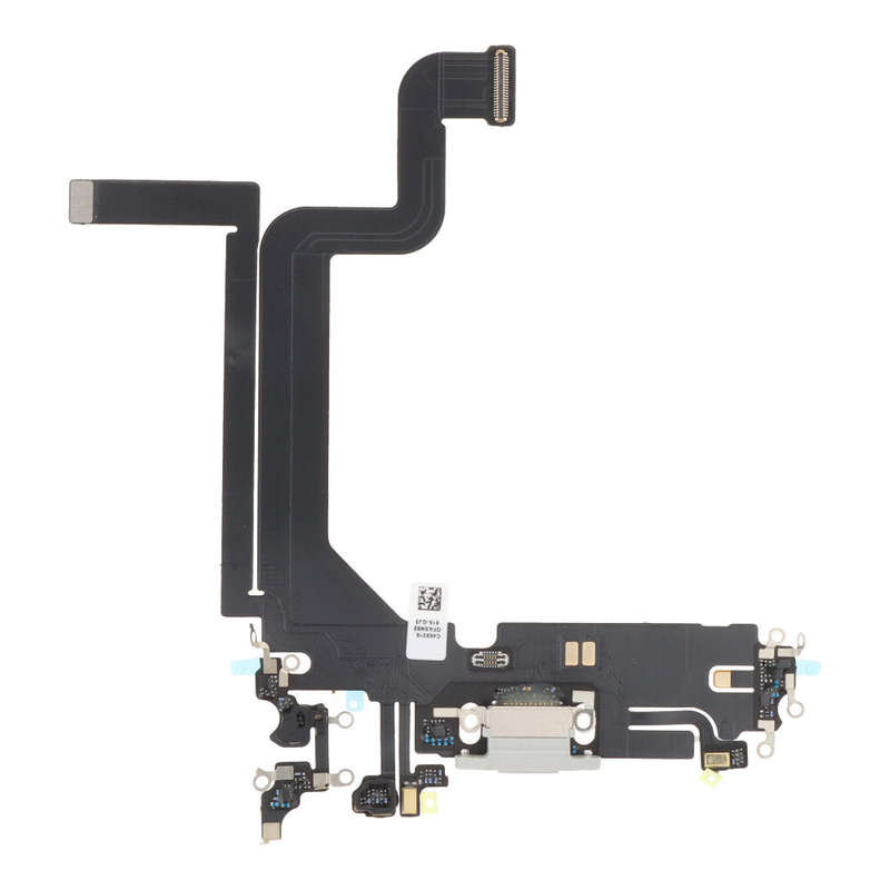 Charging Port Flex Cable for iPhone 14 Pro Max White OEM
