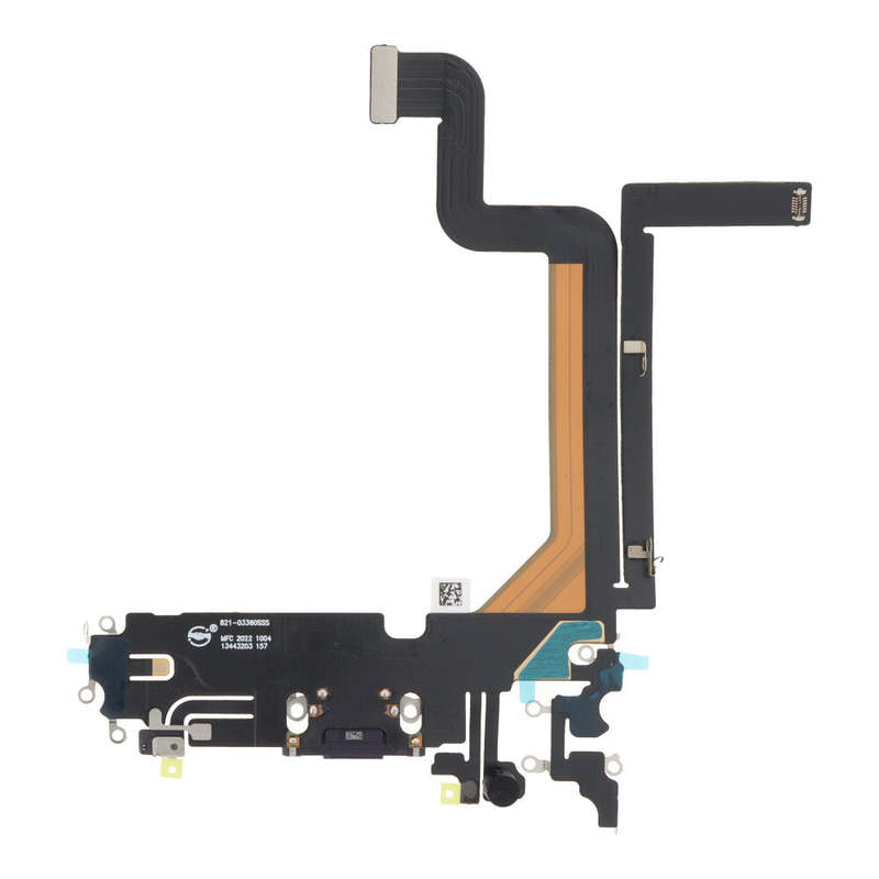 Charging Port Flex Cable for iPhone 14 Pro Max Purple OEM
