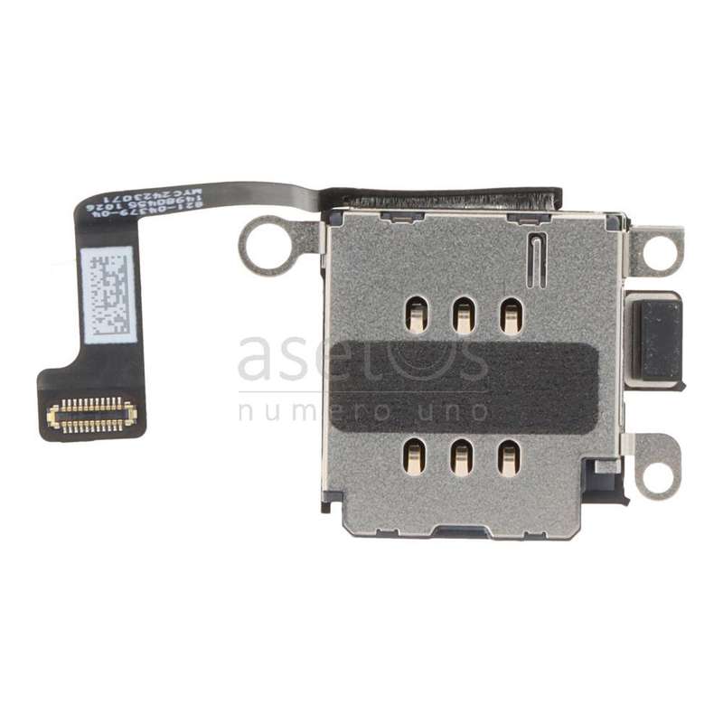 SIM Card Reader Flex Cable for iPhone 15 Dual Card Version Ori R