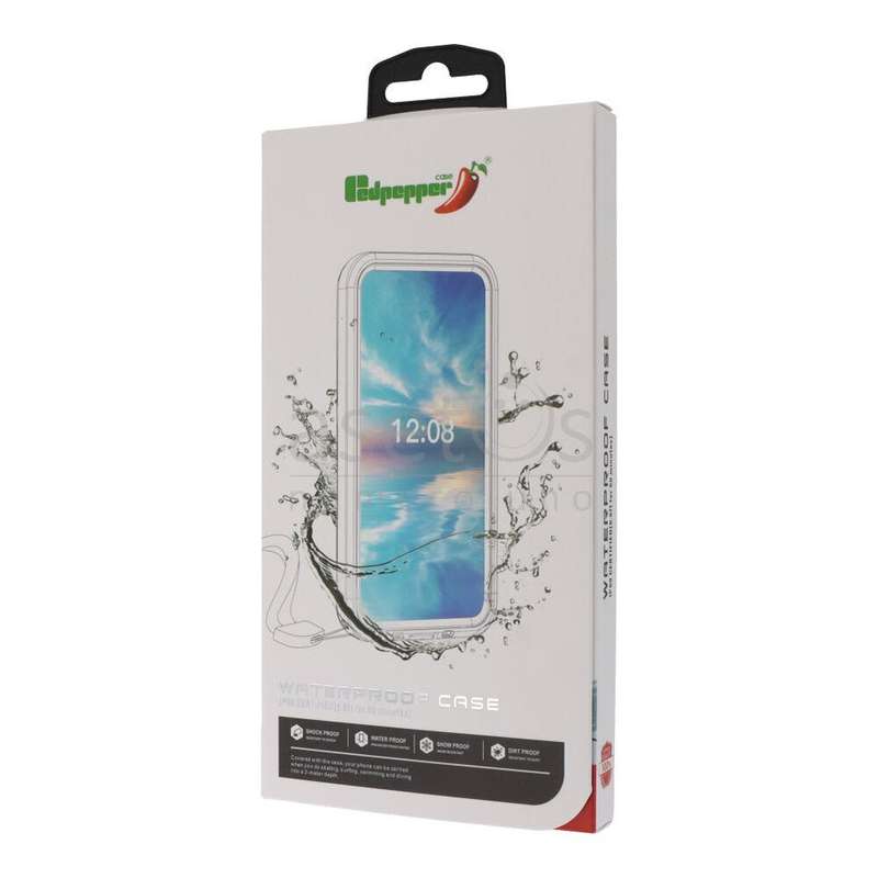 Redpepper IP68 Waterproof Shockproof Case for iPhone 16 Black