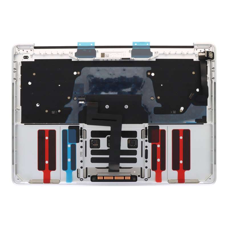 Keyboard With C Shell and Touch Board for MacBook Pro 13.3" A1706 UK Version 2016-2017 Silver Ori