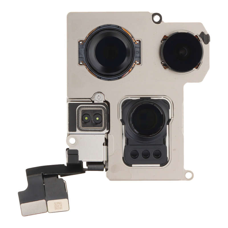 48MP+48MP+12MP Full Set Back Camera for iPhone 16 Pro Ori R