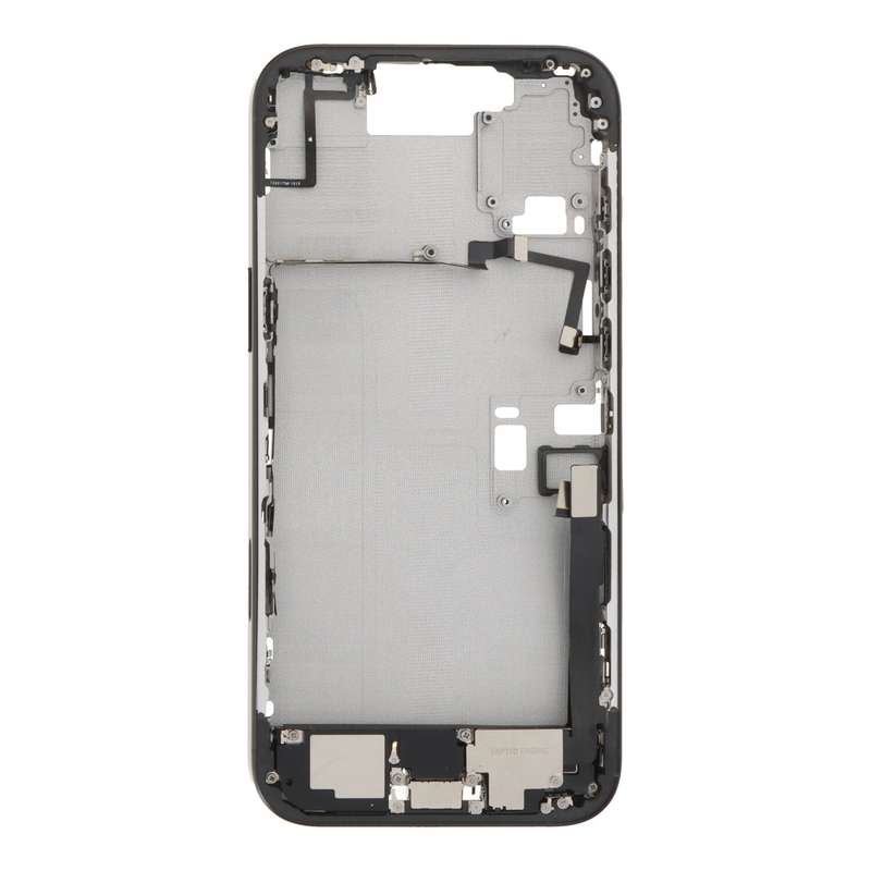 Middle Frame Assembly with Side Buttons + SIM Card Tray for iPhone 16 Pro Max European Version Bl...