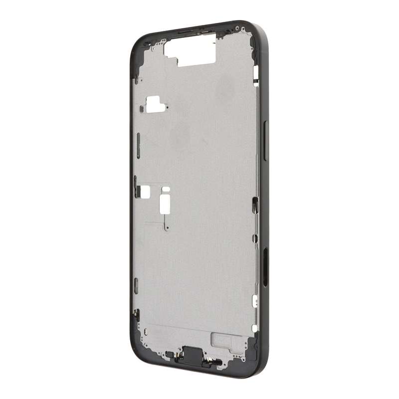 Middle Frame Assembly with Side Buttons + SIM Card Tray for iPhone 16 Pro Max European Version Bl...