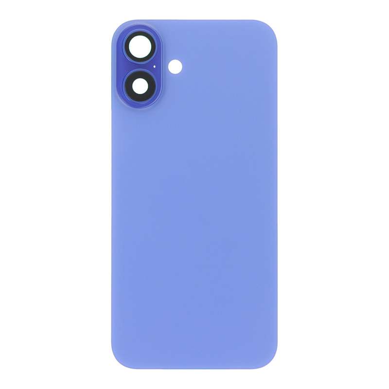 Battery Door + Back Camera Lens and Bezel with Magnetism Ring+Metal Plate for iPhone 16 Plus Ultr...