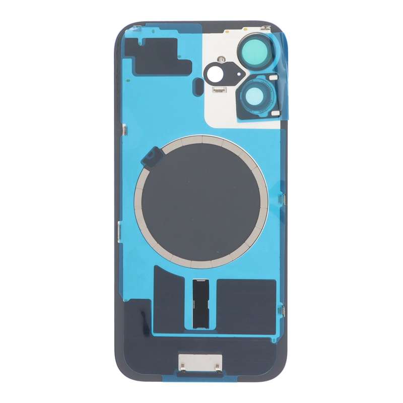 Battery Door + Back Camera Lens and Bezel with Magnetism Ring+Metal Plate for iPhone 16 Ultramari...