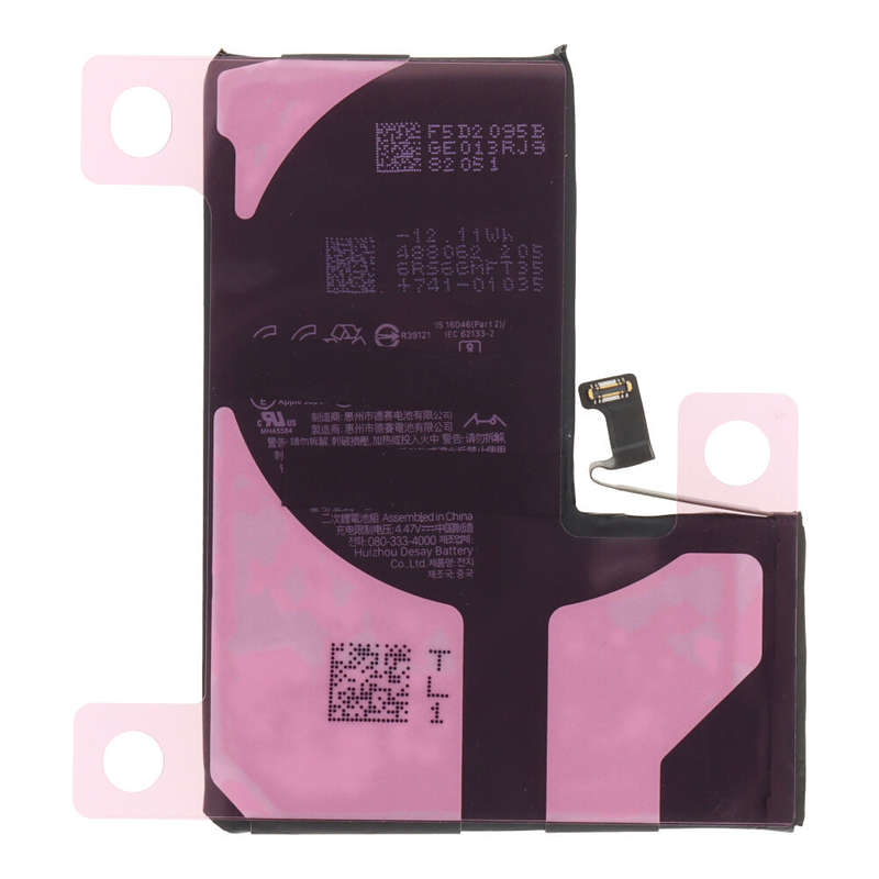 A2656 3095mAh Battery + Battery Adhesive for iPhone 13 Pro 6.1" Diagnosable + Battery Health 100%...