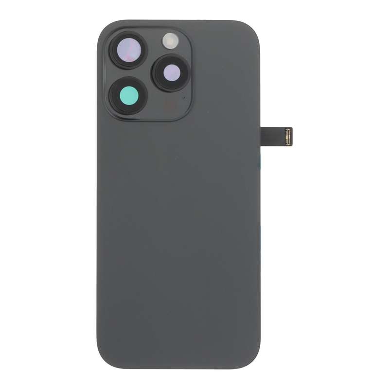 Battery Door + Back Camera Lens and Bezel with Magnetism Ring+Metal Plate+Wireless Charger Chip+F...