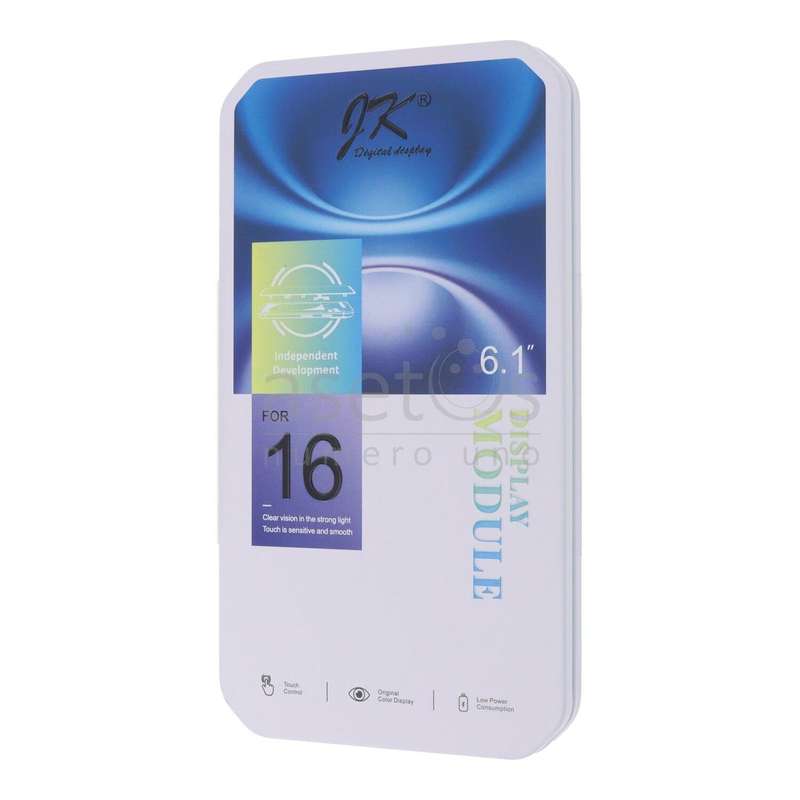 Screen Replacement for iPhone 16 IC Removable Version JK Black Incell
