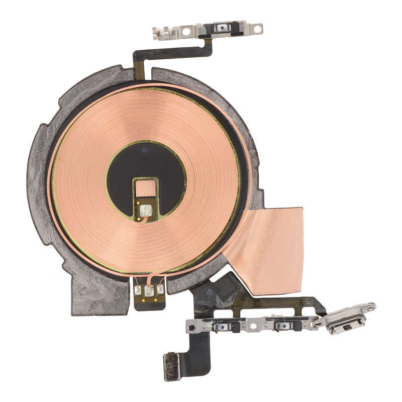 Wireless Charger Chip With Power&Volume Flex Cable for iPhone 14 Pro Diagnosable Ori R