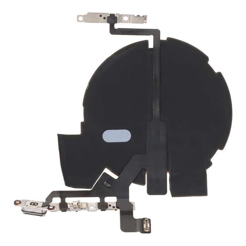 Wireless Charger Chip With Power&Volume Flex Cable for iPhone 14 Pro Diagnosable Ori R
