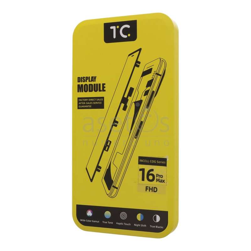 Screen Replacement for iPhone 16 Pro Max TC Black Incell