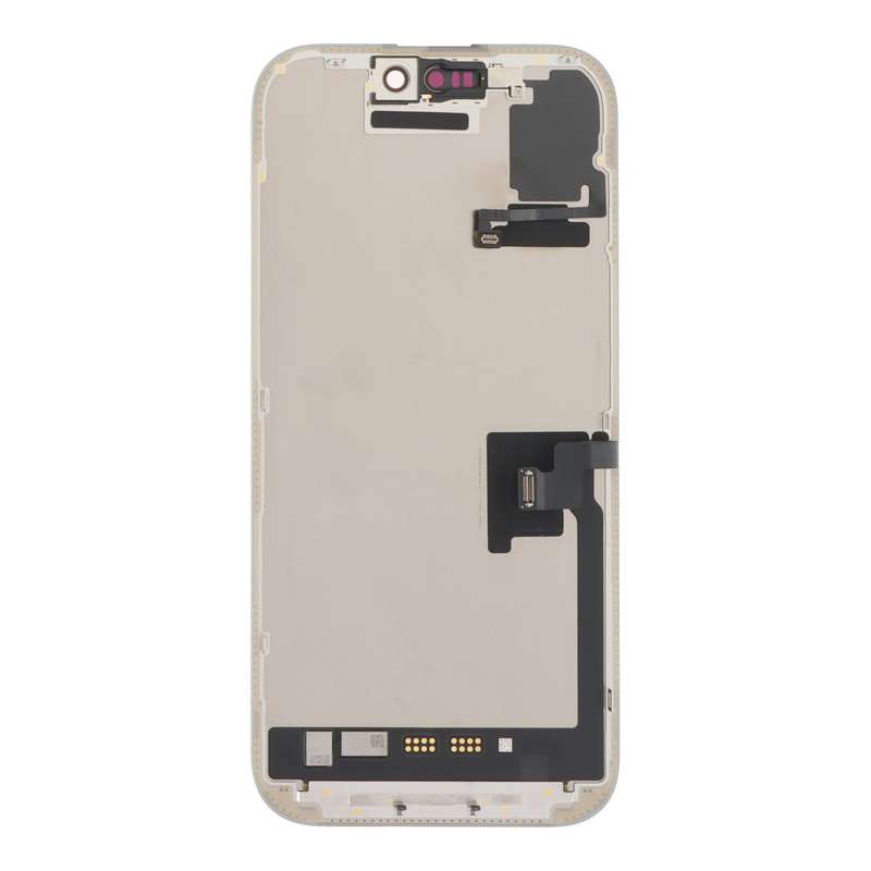 Screen Replacement with Proximity Light Sensor Flex Cable for iPhone 16 Pro Diagnosable Black Tit...