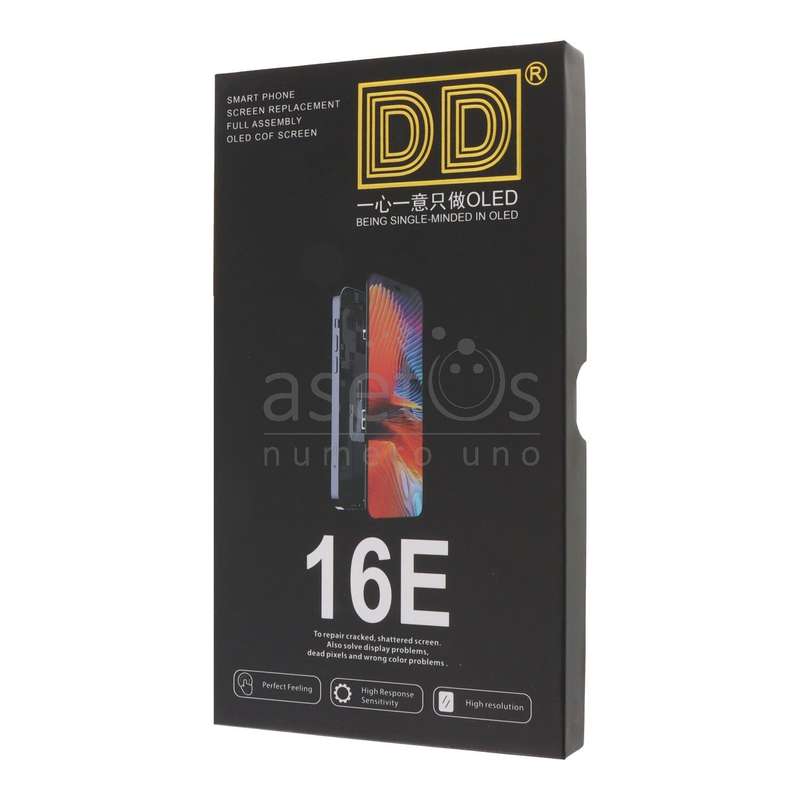 Screen Replacement for iPhone 16e DD Soft OLED Black HQ
